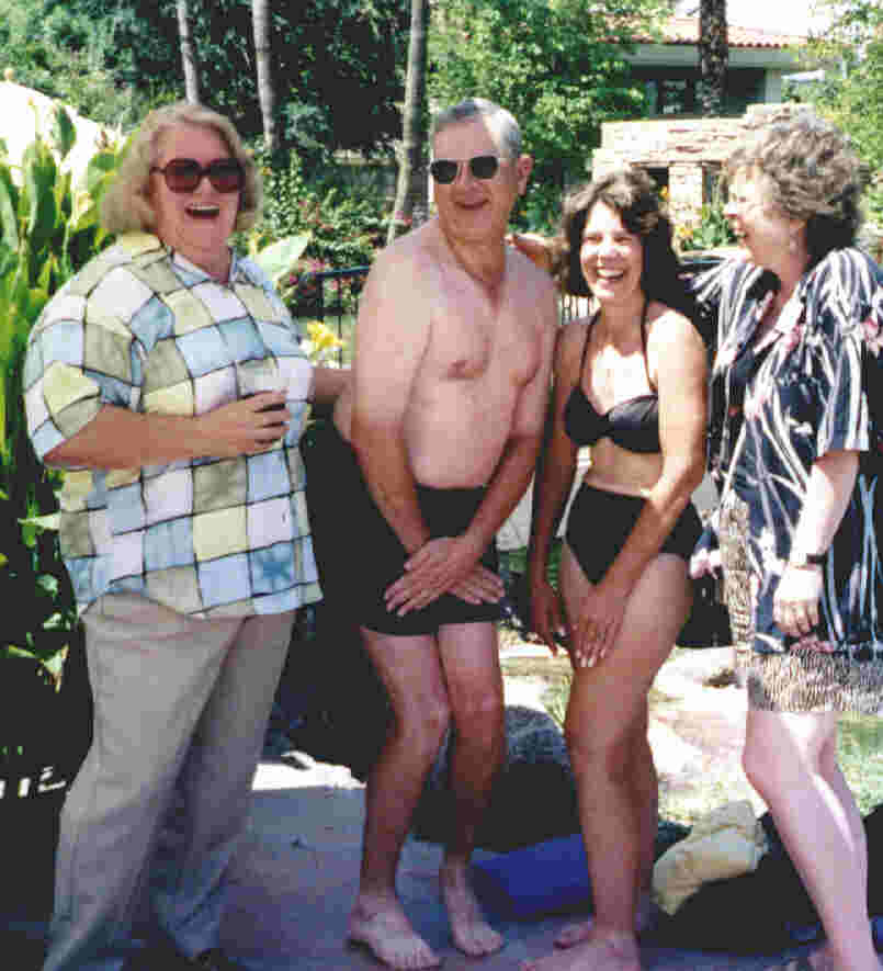 John and his 'Babes'....